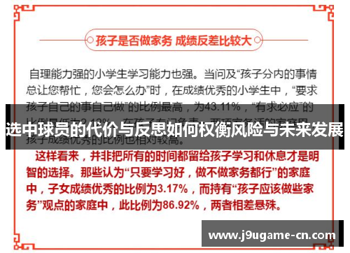 选中球员的代价与反思如何权衡风险与未来发展